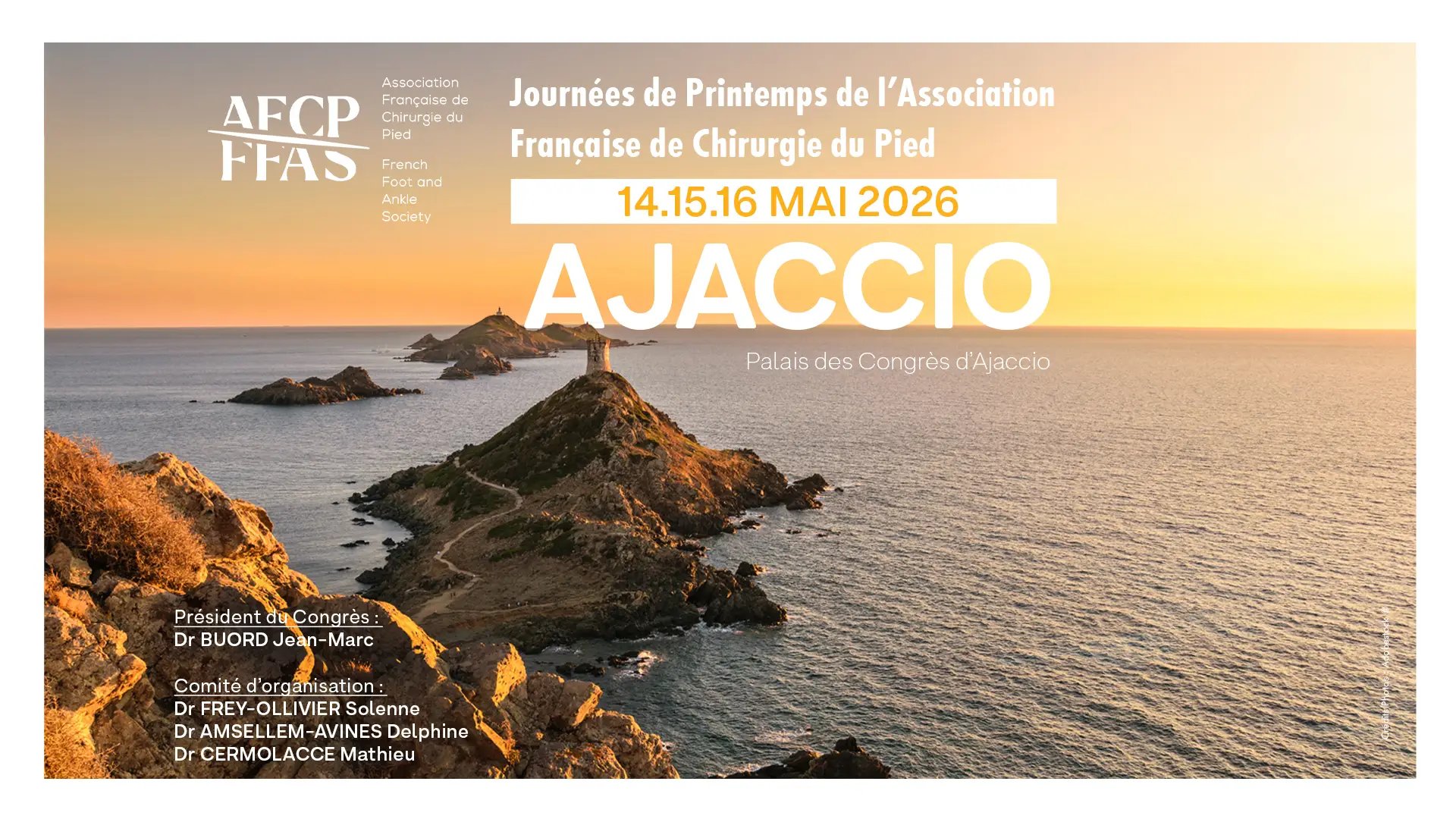Congrès AFCP Ajaccio - Journées de Printemps 2026